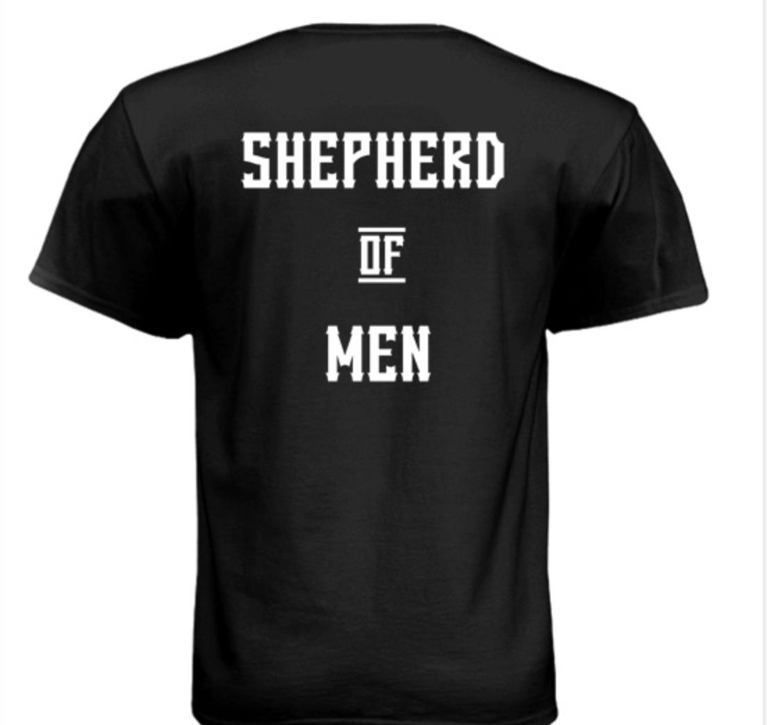 Shepherd of Men graphic tshirt