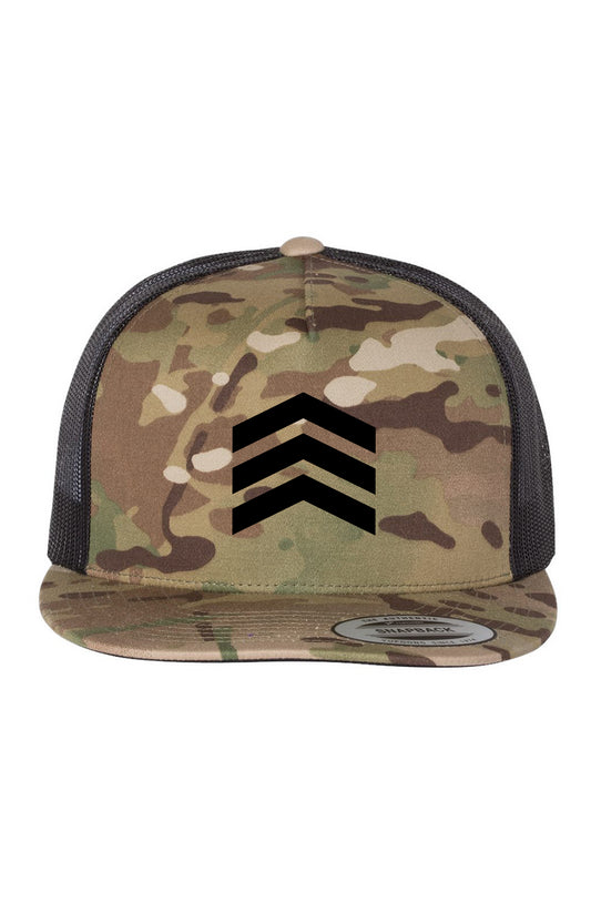 Multicam Green/ Black  Trucker Cap