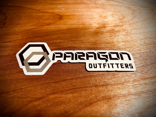 Paragon Outfitters Tan sticker