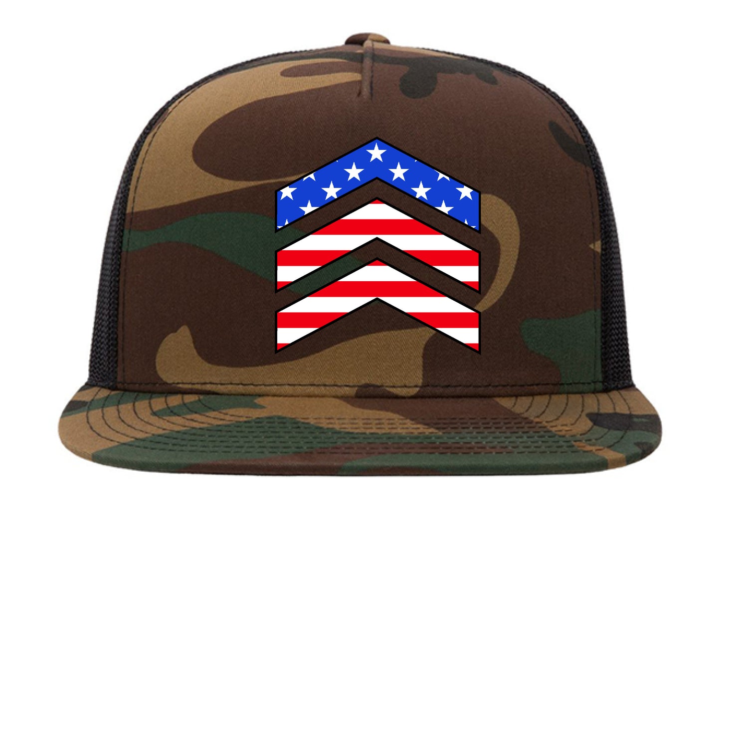 Green Camo/ Black - FRONT