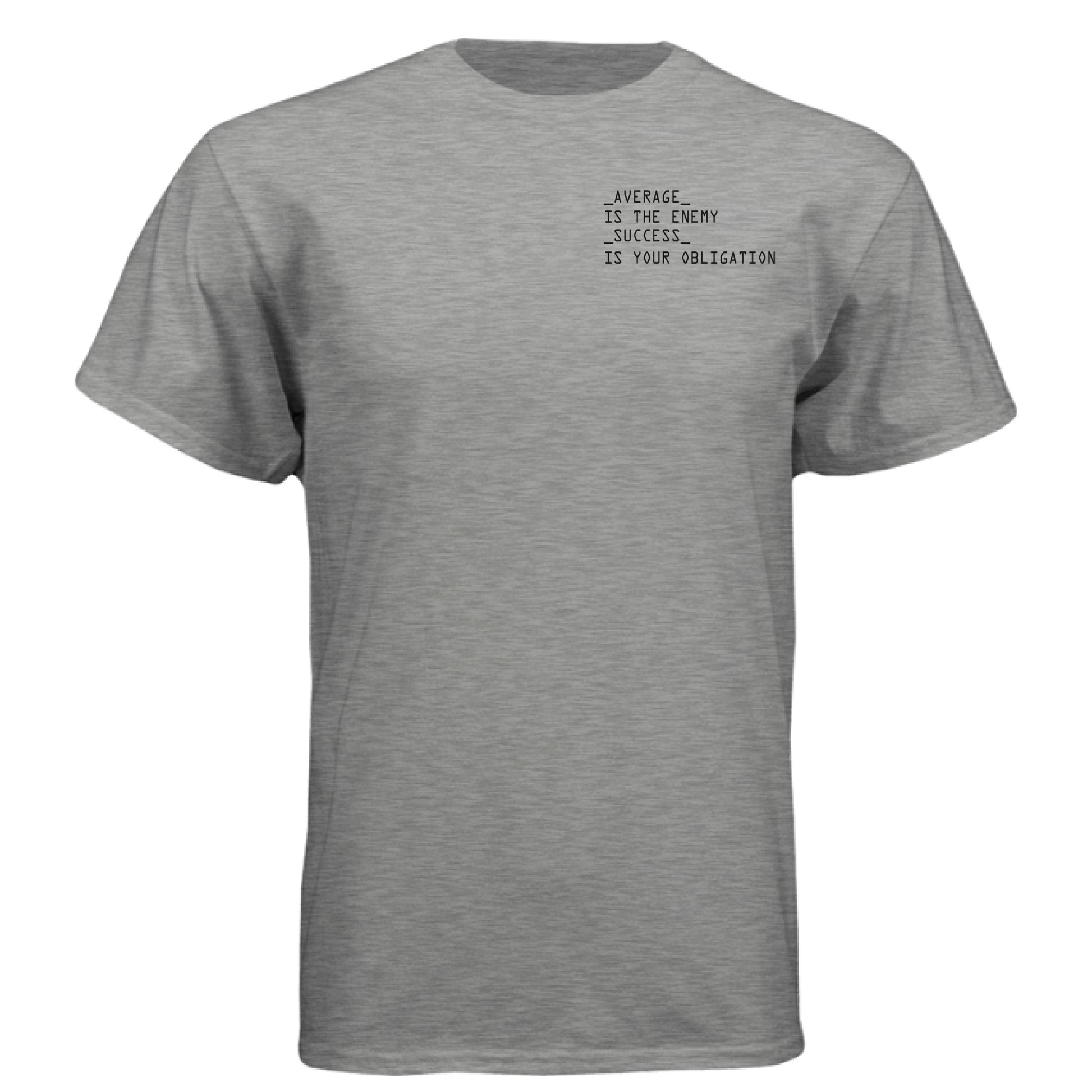 Dark Heather Grey (60/40) - FRONT
