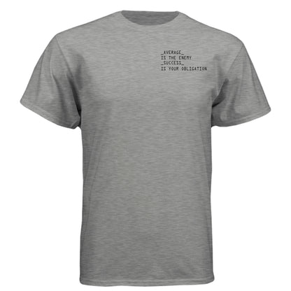 Dark Heather Grey (60/40) - FRONT